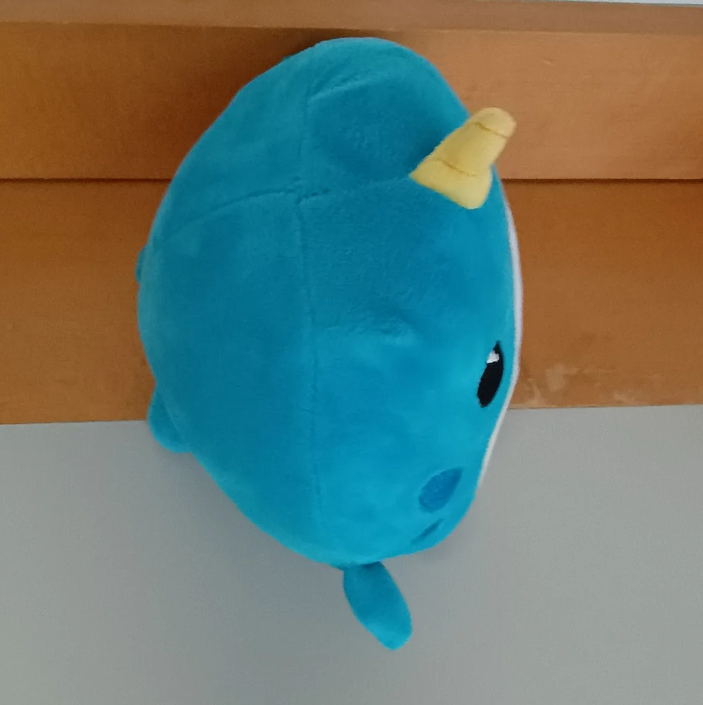 Fiesta Toys Cutie Beans Gumball 7β Plush Narwhal - Picture 6 of 14